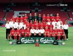 Liverpool FC Squad 2003-04 Wallpaper