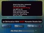 Karaoke Studioâs Player Screen: ...