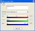 Download MSN Font Color Editor 1.577 ...