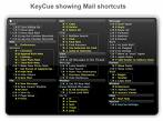 KeyCue showing Mail shortcuts [JPG, ...