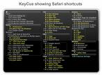 KeyCue showing Safari shortcuts [JPG ...