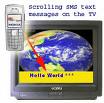 SMS Ticker for TV stations